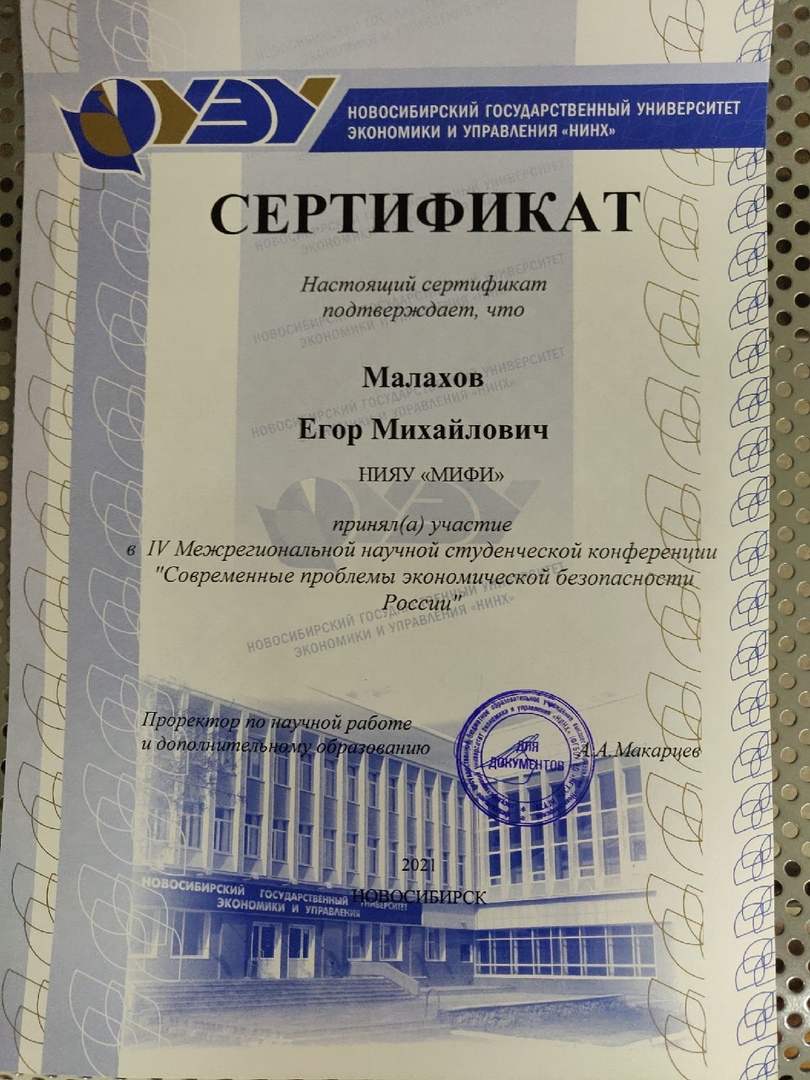 Современные проблемы экономической безопасности России